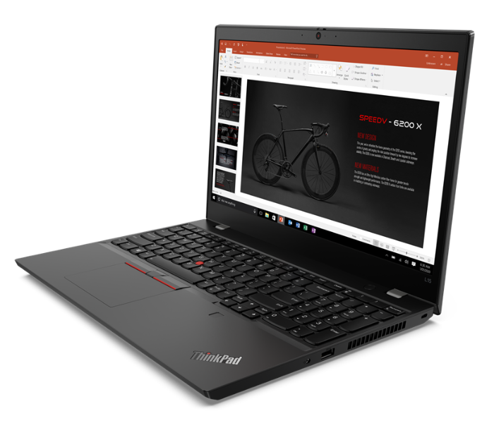 Lenovo 20U30061UE L15 15.6 Inch FHD Intel Core i5 10210U Processor 8GB RAM DDR4 256 SSD Integrated Intel UHD Graphics DOS - Black - Zoom Image 5