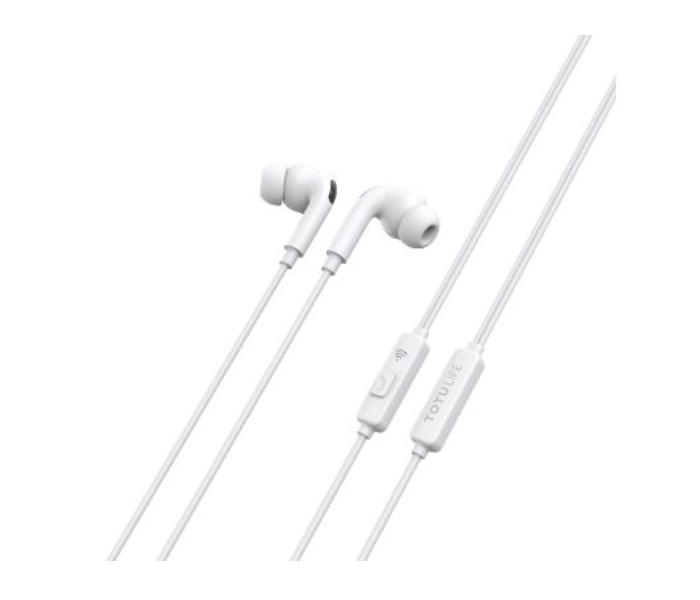 Platinum P-EPHFNWHT Fine Series 3.5mm Stereo Wired Earphones - White - Zoom Image 2