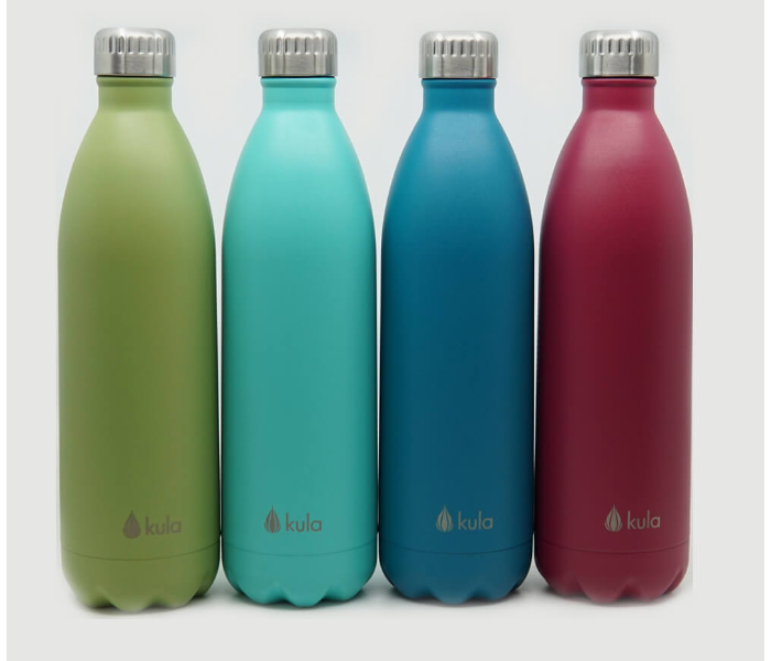 Kula Kl Vb-1000  Stainless Steel 1000ml Vacuum Bottle -Berry - Zoom Image 2