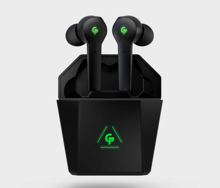 Porodo PDX412-BK Gaming Wireless Earbuds - Black - Zoom Image 1