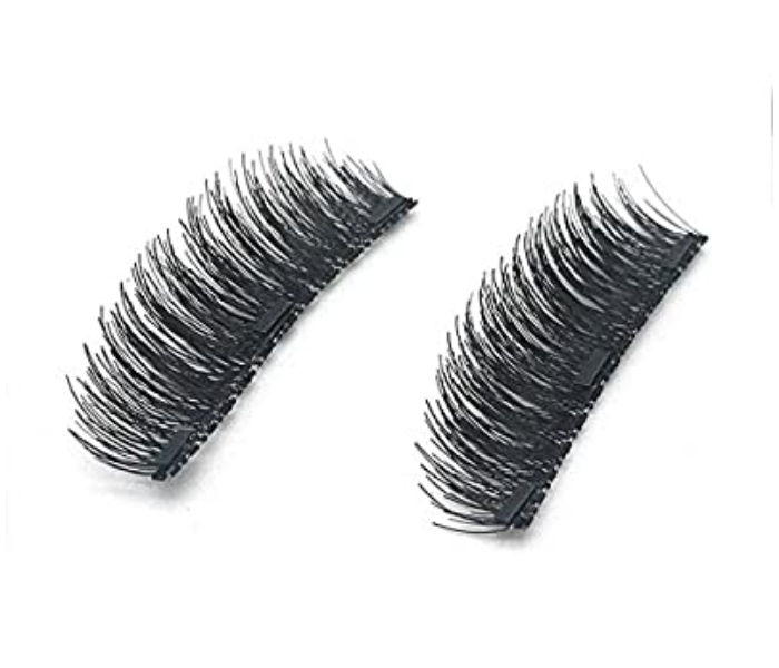 Abelyn ML00524P3 3 Magnetic Lashes Natural Handmade Reusable Magnets False Eyelashes Extensions Makeup No Need Adhesives - Black - Zoom Image 4