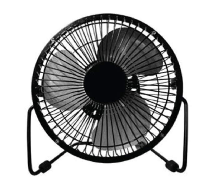 Geepas GF9609 6 Inch 3 Watts USB Desk Fan - Black - Zoom Image