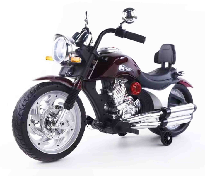 208 Electric Motorcycle for Children - Black - Zoom Image