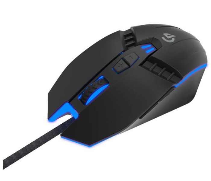 Porodo PDX314-BK Wired Gaming Mouse - Black - Zoom Image 2