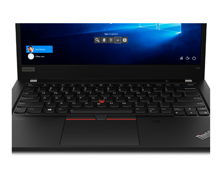 Lenovo 20W000S8AD ThinkPad T14 Gen 2 14 Inch FHD Intel Core i7 1165G7 Processor 8GB DDR4 RAM 512GB SSD Integrated Intel Iris Xe Graphics DOS - Black - Zoom Image 8