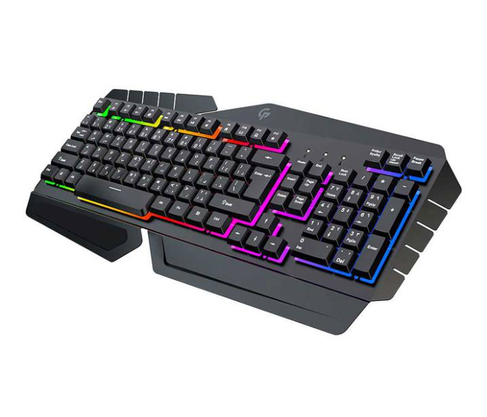 Porodo PDX212-BK Gaming Keyboard - Black - Zoom Image 2