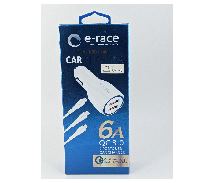 E-Race E-17 Micro Car charger - White - Zoom Image 1