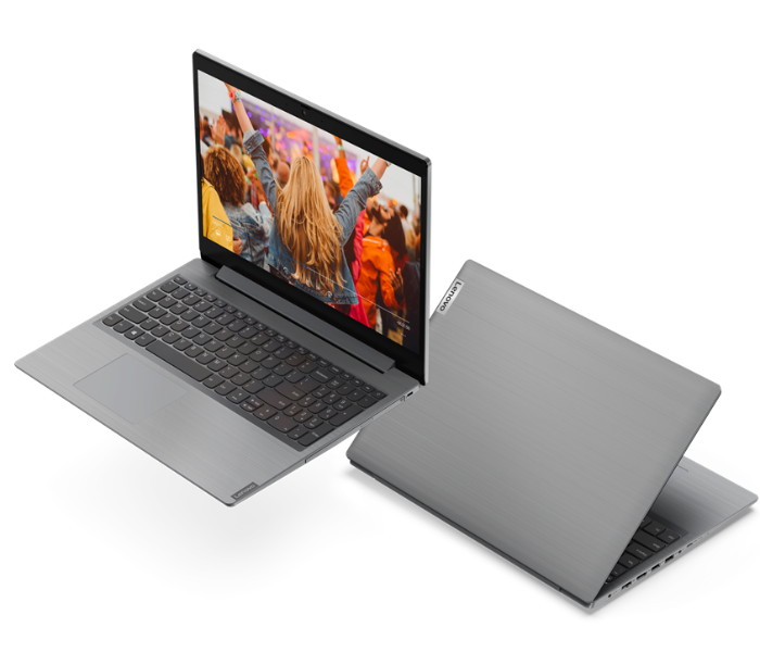 Lenovo 82HL0071AX IdeaPad L3 15.6 Inch FHD Intel Core i5 1135G7 Processor 8GB DDR4 RAM 256 SSD Integrated Intel Iris Xe Graphics Windows 10 Home 64 - Silver - Zoom Image 1