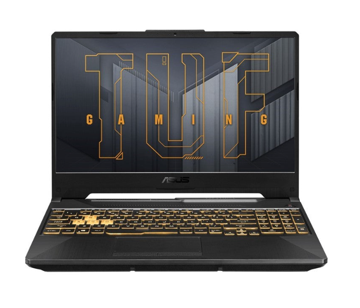 Asus 90NR0723-M00320 TUF 506HC Gaming Laptop 15.6 Inch FHD Intel Core i7 11800H Processor 16GB RAM 512GB SSD 4GB Geforce RTX 3050 Graphics Windows 10 - Eclipse Grey - Zoom Image 1