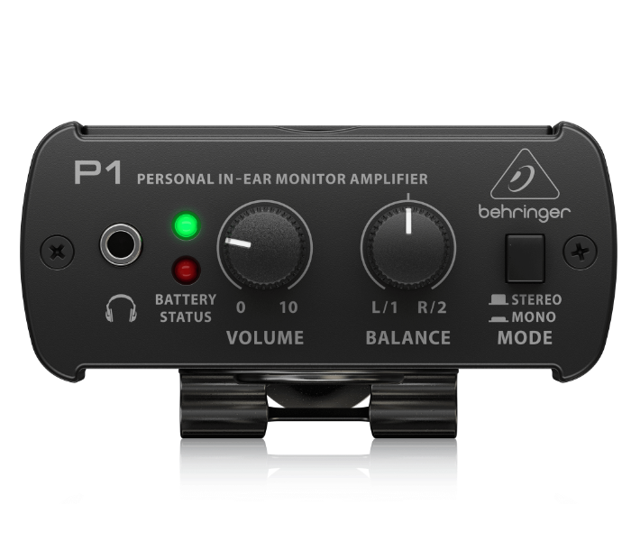 Behringer Powerplay P1 Personal In-Ear Monitor Amplifier - Black - Zoom Image 1