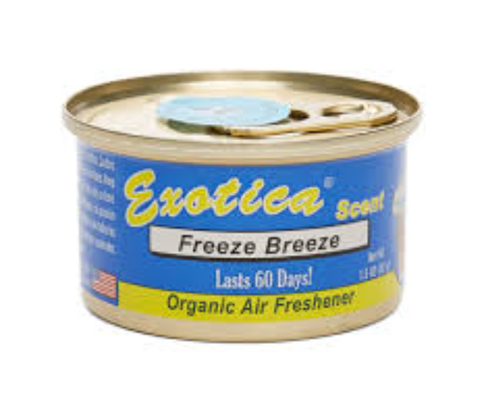 Exotica 63867 Scent Freeze Breeze Organic Air Freshener - Zoom Image