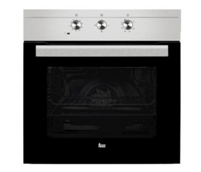 TEKA HGS 740 Built in Fingerprint Proof Multifunction Gas Oven with Gas Grill - Silver and Black - Zoom Image 1