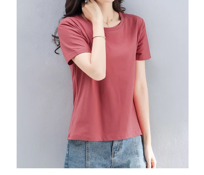 Pack of 7 Womens Casual Top Round Neck T-Shirt - Zoom Image 2