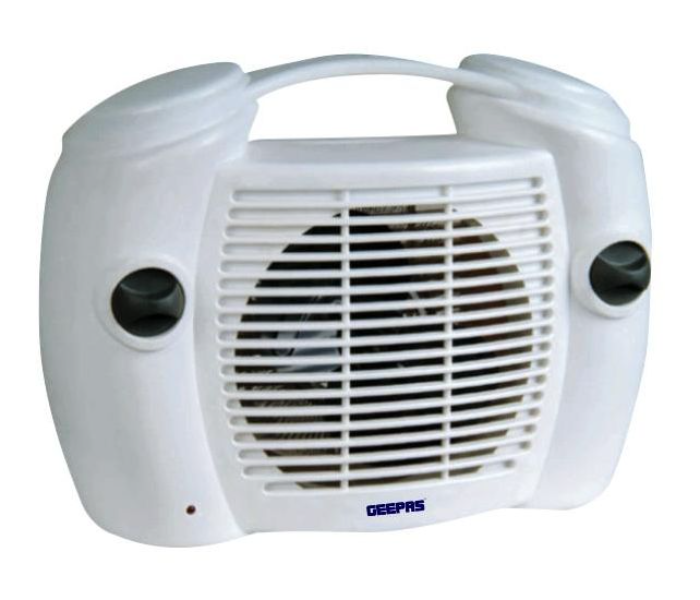 Geepas GFH95242 2 Heating Powers Portable Heater - White - Zoom Image