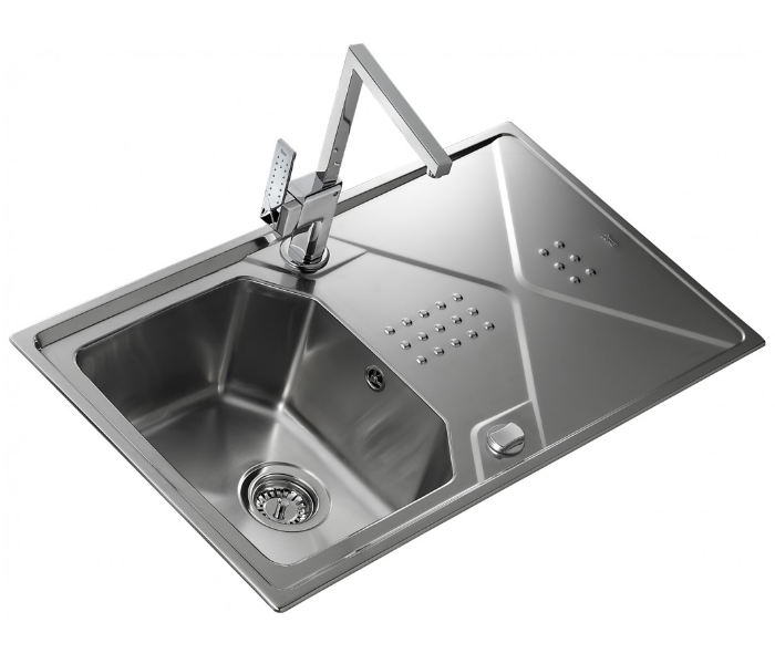 Teka EXPRESSION 1B 1D 86 MAX One Bowl and One Drain Kitchen Sink - Stainless Steel - Zoom Image 2