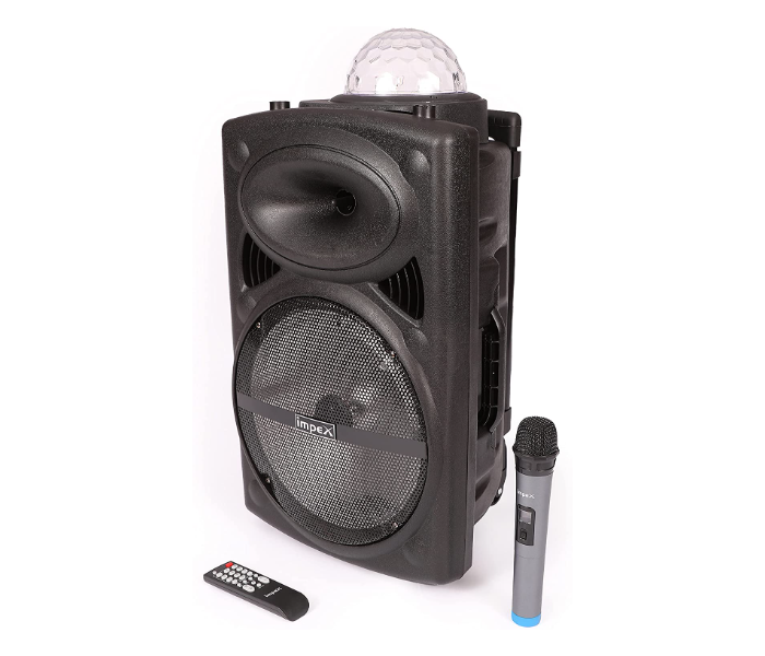 Impex TS 81 50 Watts Multimedia Portable Trolley Speaker - Black - Zoom Image 2