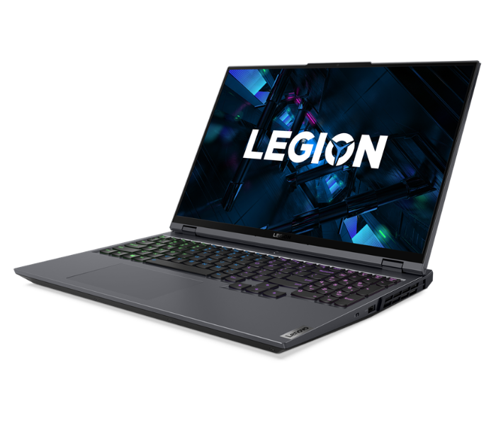 Lenovo 82JF007AAX Legion 5 Pro 16 Inch WQXGA Intel Core i7 11800H Processor 16GB DDR4 RAM 512GB SSD 4GB NVIDIA GeForce RTX 3050 Ti GDDR6 Graphics DOS - Grey - Zoom Image 2