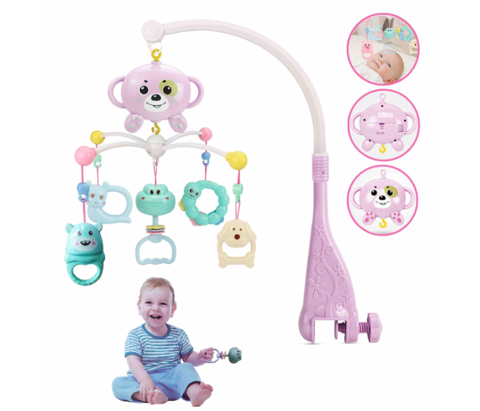 297 Baby Bed Bell With Music for Babies - Purple - Zoom Image