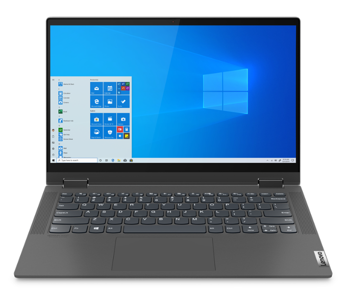 Lenovo 82HS00TTAX Ideapad Flex 5 14ITL05 14 Inch FHD Intel Core i5 1135G7 Processor 8GB DDR4 RAM 512GB SSD Integrated Intel Iris Xe Graphics Windows 11 Home Finger Print - Grey - Zoom Image 1