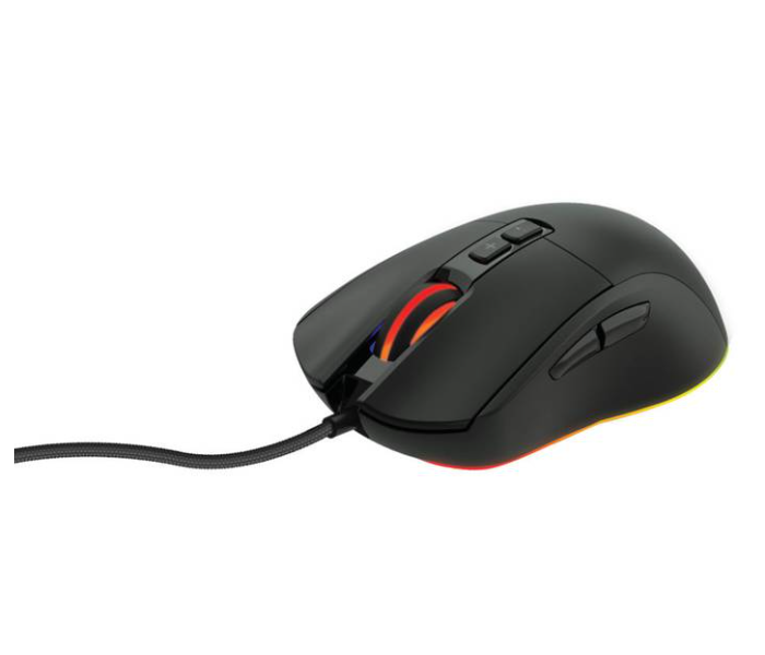 Porodo PDX310-BK RGB Wired Gaming Mouse - Black - Zoom Image 3