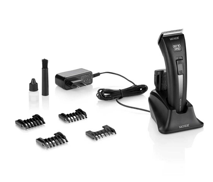 Moser 1874-0053 Genio Pro Fading Edition Hair Clipper with Interchangeable Battery for Men - Black - Zoom Image 2