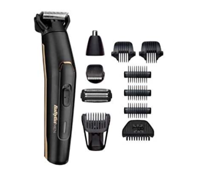 Babyliss MT860SDE 11 In 1 Cordless Carbon Titanium Trimmer Kit - Black - Zoom Image