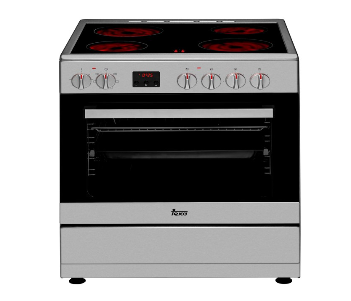 Teka FS 603 4VE SS 8100 Watts Stainless Steel Free Standing Full Electric Cooking Range - Silver and Black - Zoom Image 2