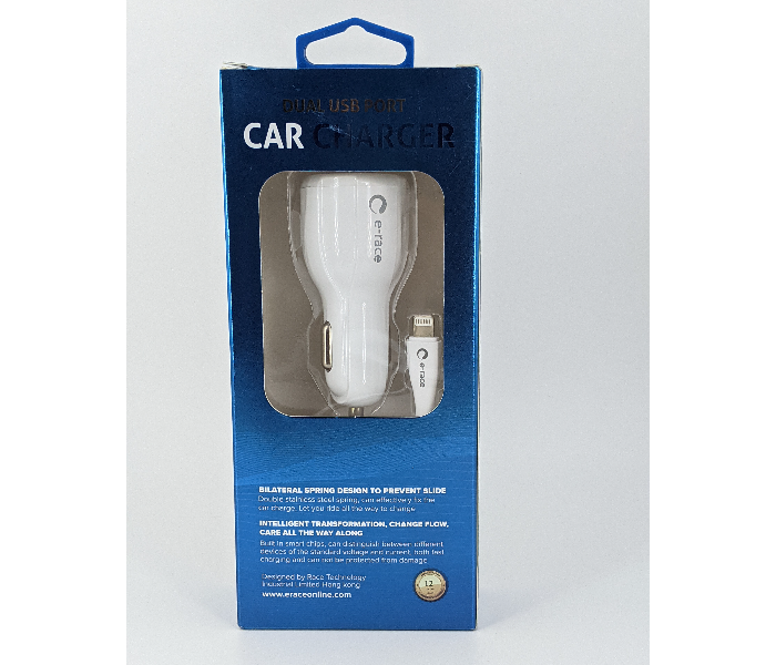 E-Race E-17 Micro Car charger - White - Zoom Image 3