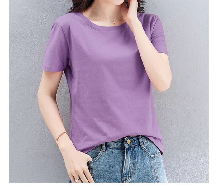 Pack of 7 Womens Casual Top Round Neck T-Shirt - Zoom Image 1