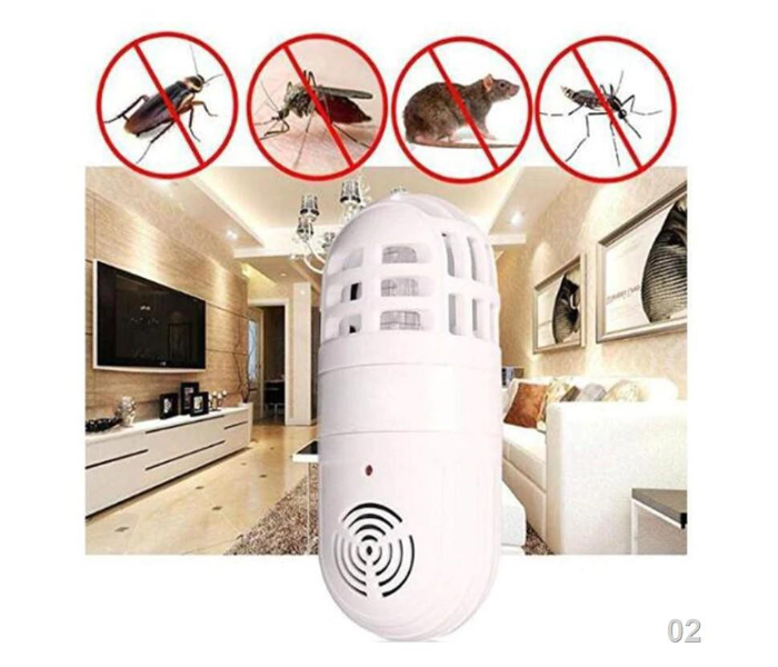 Original Effective Atomic Zapper Ultrasonic Insect Killer - White - Zoom Image 2