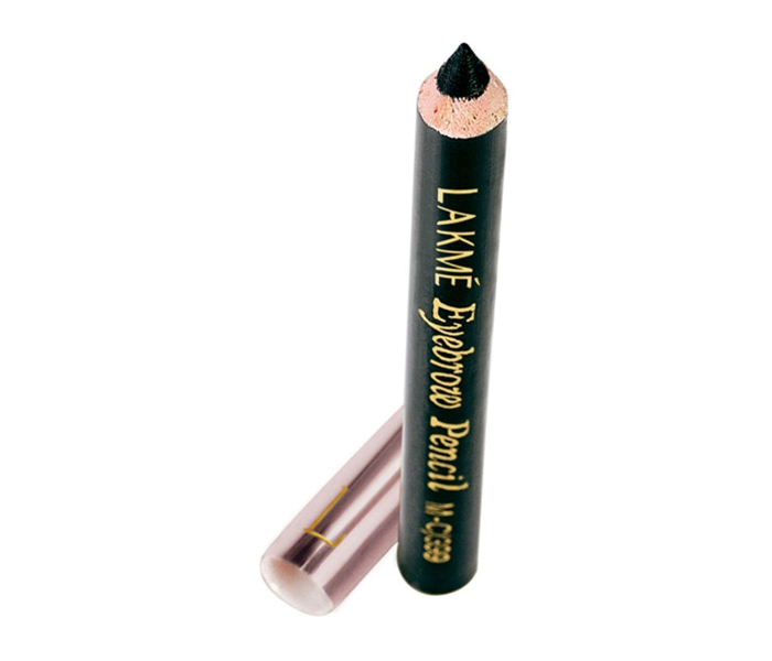 Lakme 1.2g Water Resistant Eyebrow Pencil - Black - Zoom Image