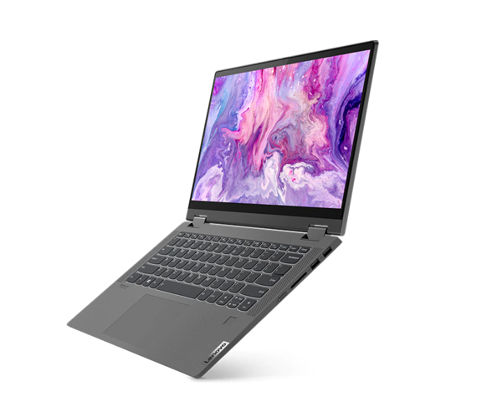 Lenovo IdeaPad 5 14ALC05 2-IN-1 14 Inch Touchscreen AMD Ryzen 35300U 4GB RAM 128GB SSD Windows 10 S - Platinum Grey - Zoom Image 4