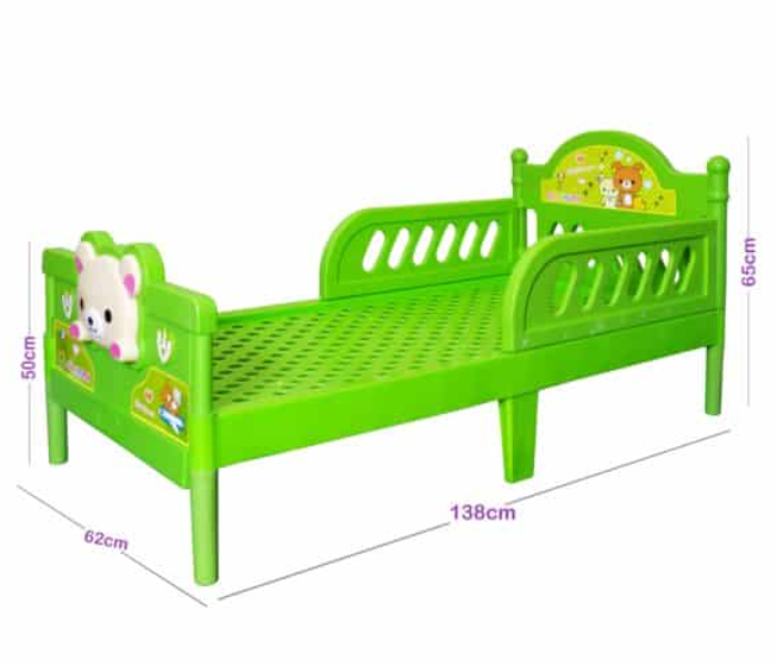 547 Plastic Toddler Bed for Children - Green - Zoom Image