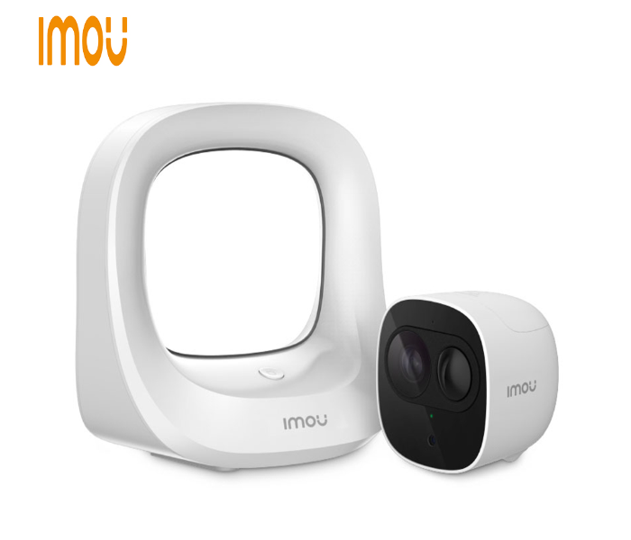 IMOU Cell Pro 2MP WiFi Camera - Black and White - Zoom Image 1