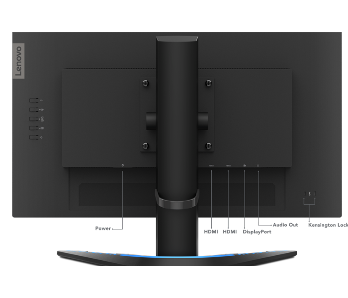 Lenovo G24-20 66CFGAC1AE 23.8 Inch FHD HDMI DP LED Monitor - Black - Zoom Image 9