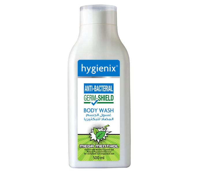 HYGIENIX 500ml Cool Protect Body Wash With MEGA Menthol Extracts Safe For Adults And Kids  - Zoom Image 1