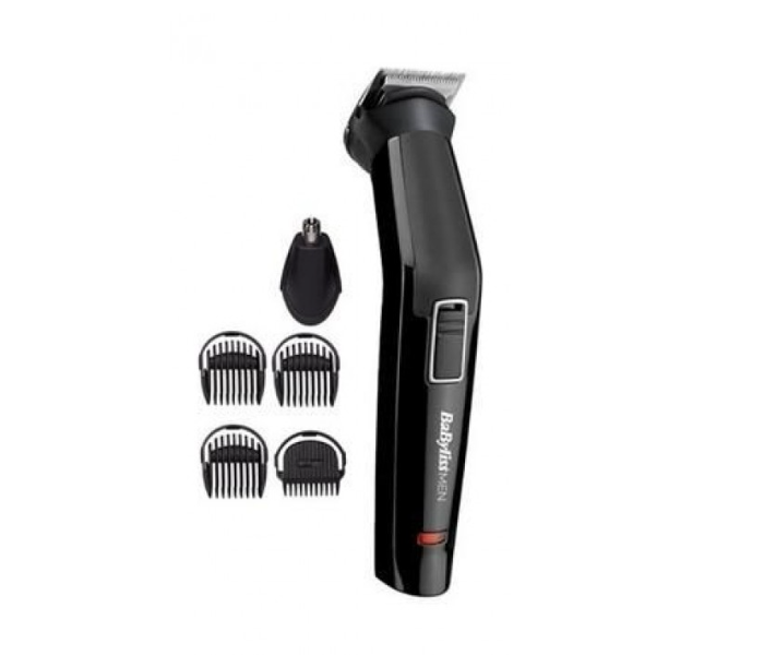 Babyliss MT725SDE 6 In 1 Stainless Steel Blade Trimmer - Black - Zoom Image