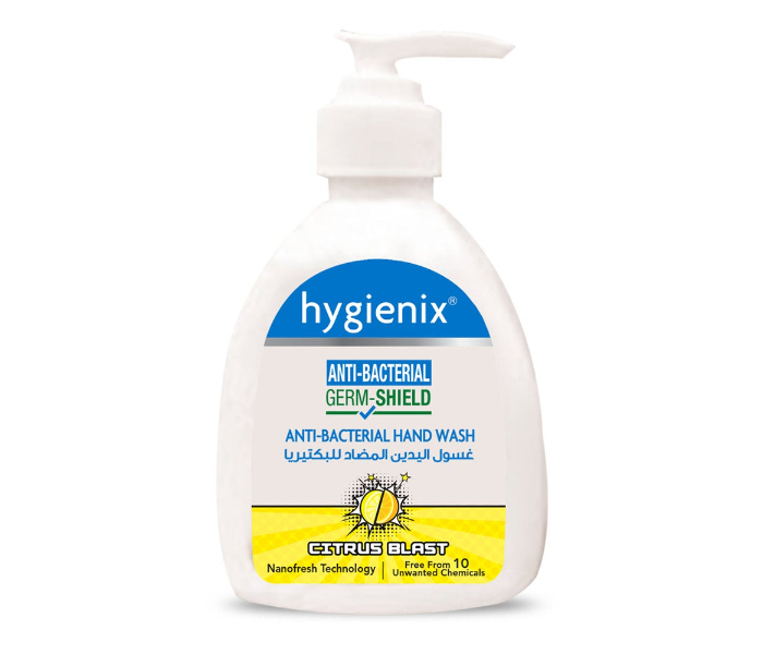 Hygienix 66651 250ml Citrus Blast Anti Bacterial Hand Wash - Zoom Image