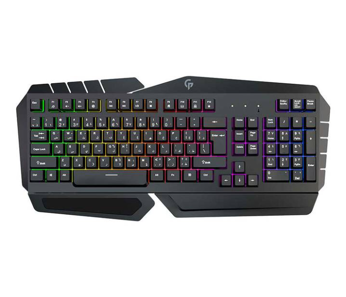 Porodo PDX212-BK Gaming Keyboard - Black - Zoom Image 1