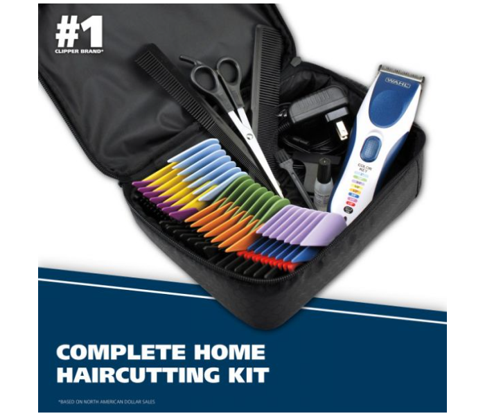 WAHL 9649-1627 Color Pro Color Corded Clipper with UK Pin - Blue - Zoom Image 2