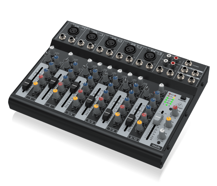 Behringer XENYX 1002B Premium 10-Input 2-Bus Mixer - Black - Zoom Image 3