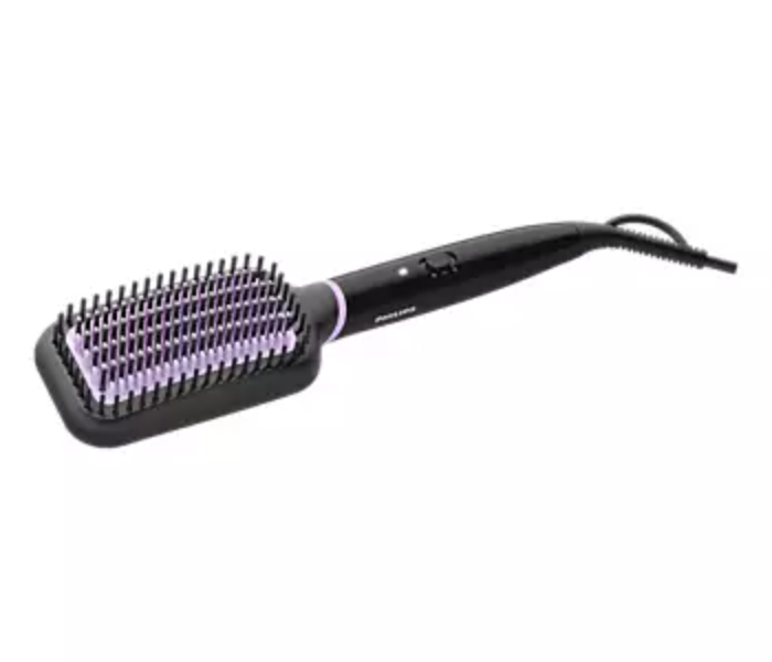 Philips BHH880/03 Heated Straightener Brush for Women - Black - Zoom Image 1