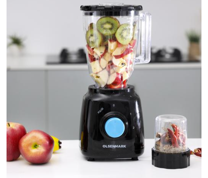 Olsenmark OMSB2238 2 In 1 350 Watts Blender - Black  - Zoom Image 1