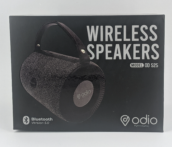 Odio OD525 1500mAh Wireless Speaker - Black - Zoom Image 2