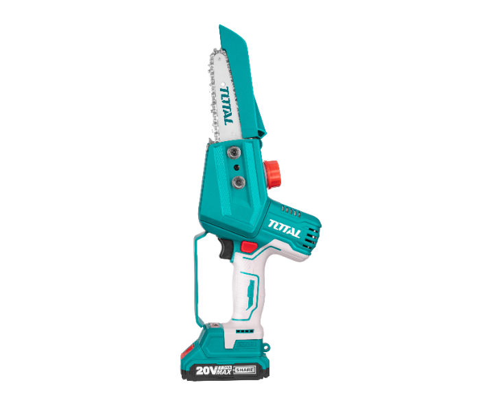 Total TGSLI2068 20V Lithium-ion Mini Chain Saw Cordless - Blue - Zoom Image 2