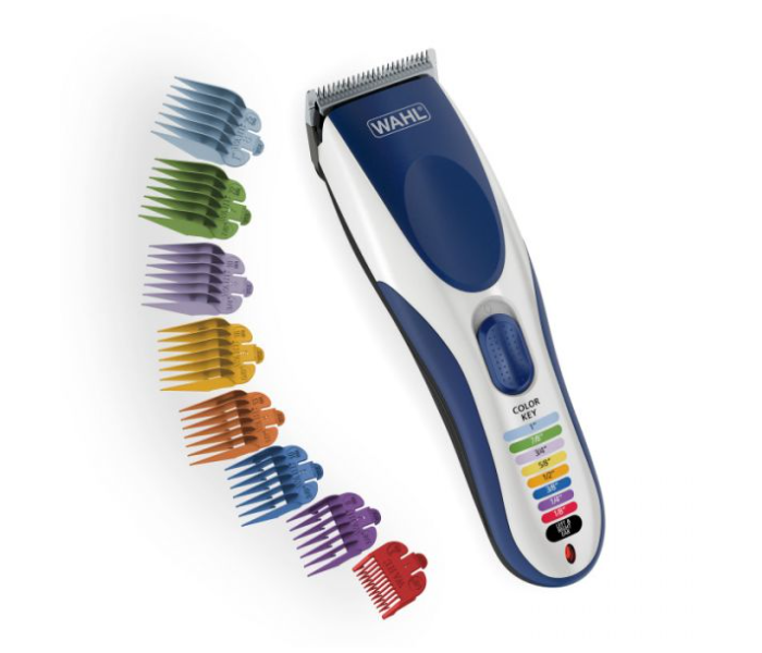 WAHL 9649-1627 Color Pro Color Corded Clipper with UK Pin - Blue - Zoom Image 1