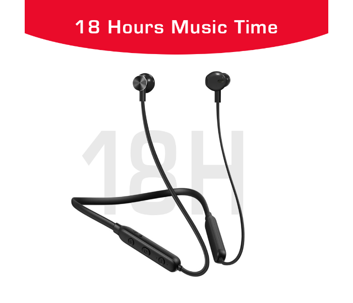 Ismart SOLO-SB6 Wireless Earphone with Magnetic Earbuds - Black  - Zoom Image 2