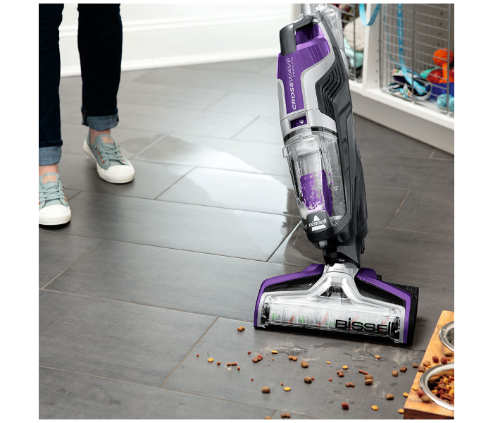 Bissell 2588E 250Watts Cross Wave Cordless Pet Vacuum Cleaner - Black - Zoom Image 8