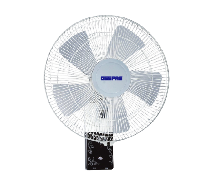 Geepas GF9426 16 Inch Non Rechargeable Wall Fan - White - Zoom Image