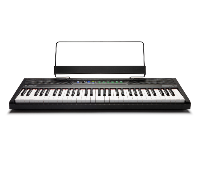 Alesis Recital61 61-Key Digital Piano with Full-Sized Keys - Black - Zoom Image 1